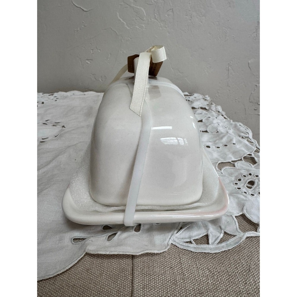 Rae Dunn BUTTER dish NWT 2026 - Picture 2 of 4